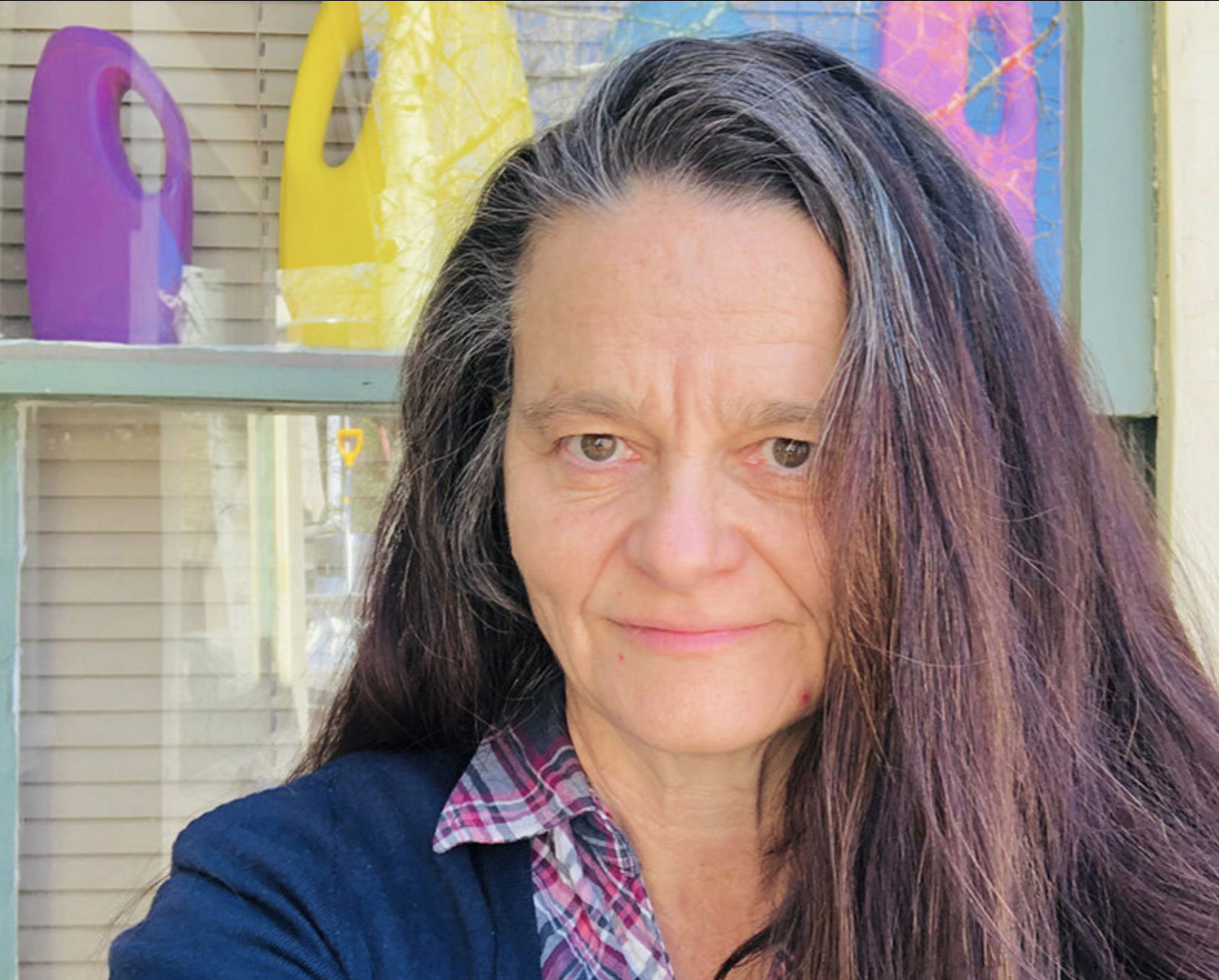 Portrait of New Mexico State University creative-writing professor Connie Voisine, recipient of the 2025 Governor’s Award for Excellence in the Arts.