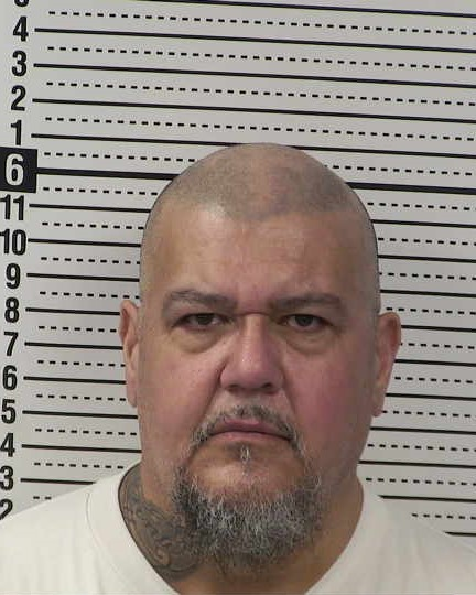 Booking photo of Max Flores at the Doña Ana County Detention Center.
