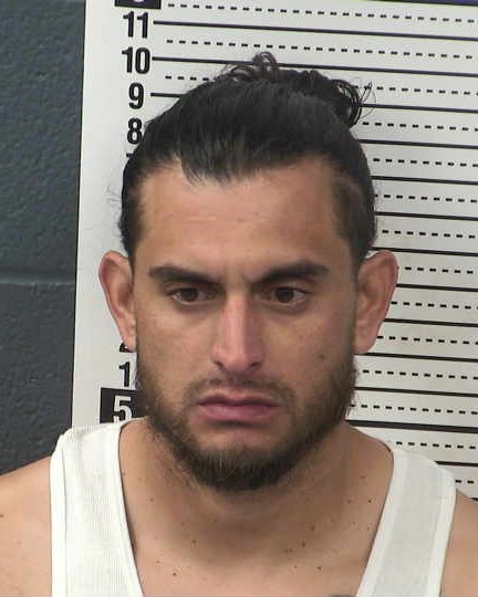 Booking photo of Nathan A. Nordorf taken at the Doña Ana County Detention Center