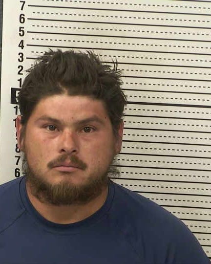 Booking photo of Stephen Ray Guillen, charged with child abuse in Doña Ana County and awaiting a pretrial detention hearing