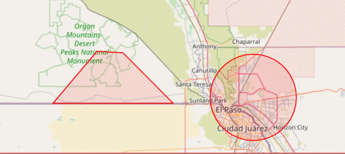 Without explanation, FAA closes El Paso and New Mexico airspace for 10 days, cites national defense