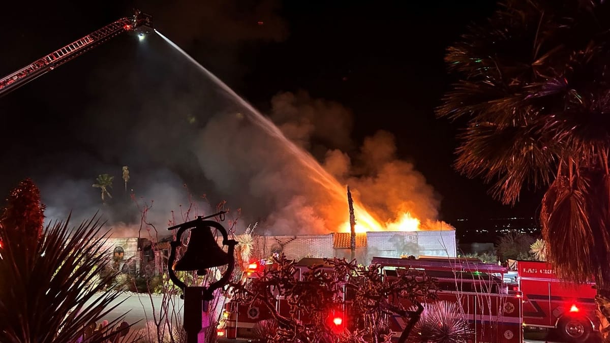 Firefighters respond to early morning house fire in Las Alturas area