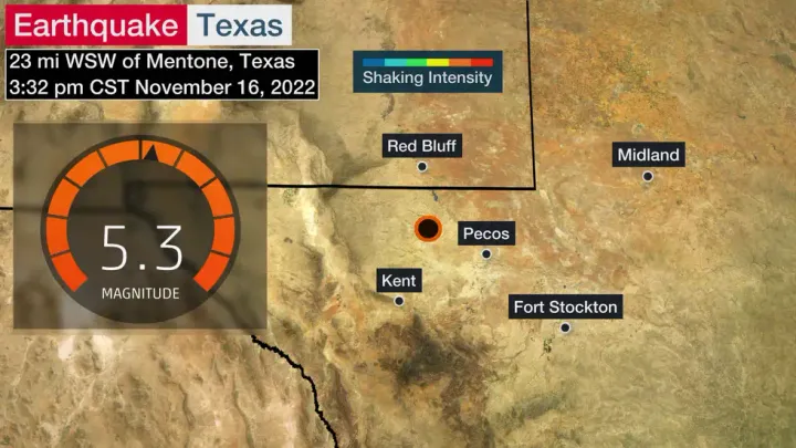 Earthquake near Texas border felt in Las Cruces, El Paso