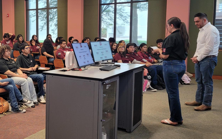 Vasquez visits Las Cruces to spotlight food access, LGBTQ+ rights and college pathways