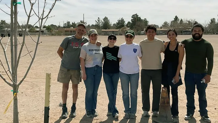 Trees for Tortugas one of several Aggies Without Limits community projects