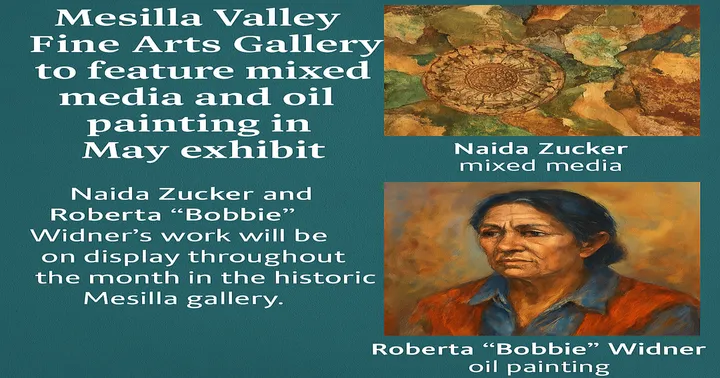 Mesilla Valley Fine Arts Gallery to feature mixed media and oil painting in May exhibit