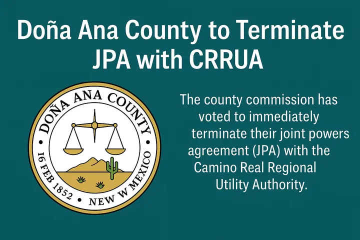 Doña Ana County terminates utility agreement with Sunland Park