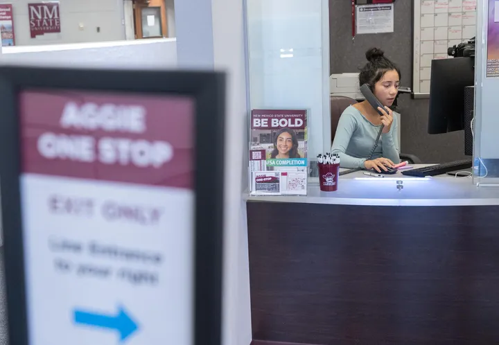 NMSU’s Aggie One-Stop provides customer service to campus