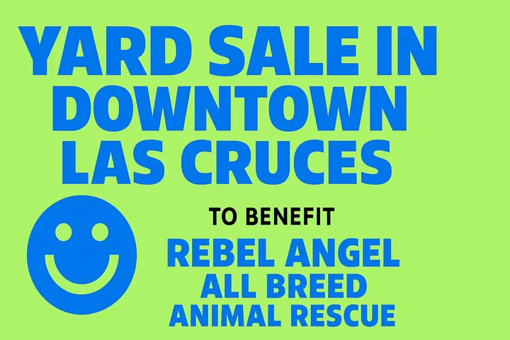 Yard sale in downtown Las Cruces to benefit local animal rescue